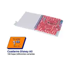 Action Cuaderno Disney A5 oferta