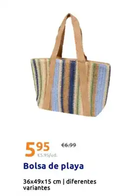 Action Bolsa de playa oferta