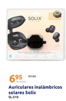 Action SOLIX Auriculares inalámbricos solares oferta