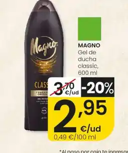 Eroski MAGNO Gel de ducha classic oferta