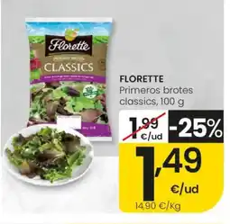 Eroski FLORETTE Primeros brotes classics oferta