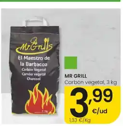 Eroski MR GRILL Carbón vegetal oferta