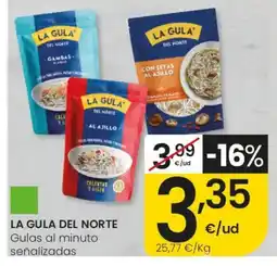 Eroski LA GULA DEL NORTE Gulas al minuto señalizadas oferta