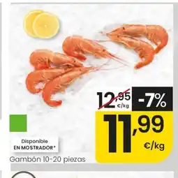 Eroski Gambón 10-20 piezas oferta