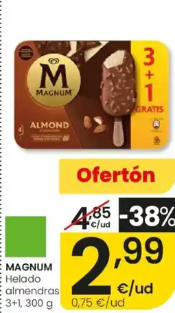 Eroski MAGNUM Helado almendras oferta