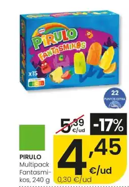 Eroski PIRULO Multipack Fantasmi-kos oferta