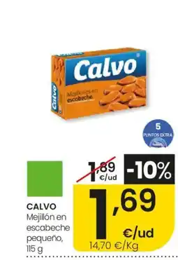 Eroski CALVO Mejillón en escabeche pequeño oferta