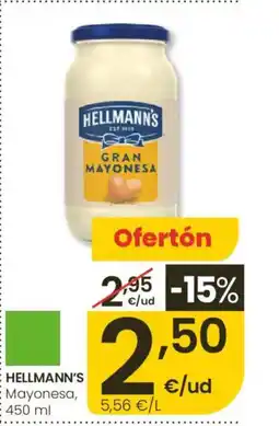 Eroski HELLMANN'S Mayonesa oferta