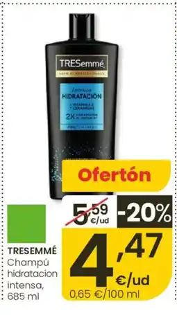 Eroski TRESEMMÉ Champú hidratacion intensa oferta