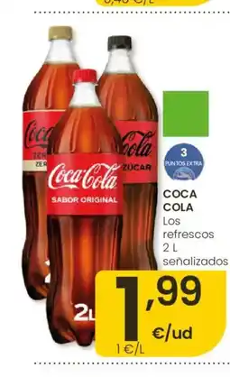 Eroski COCA COLA Los refrescos oferta