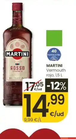 Eroski MARTINI Vermouth rojo oferta