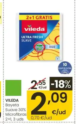 Eroski VILEDA Bayeta Suave 30% Microfibras oferta