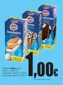 Unide Market CASTY Helado cono oferta