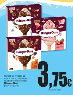 Unide Market HÄAGEN-DAZS Helado de nueces de macadamia, caramelo salado o fresa cremosa oferta