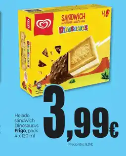 Unide Market FRIGO Helado sandwich Dinosaurus oferta