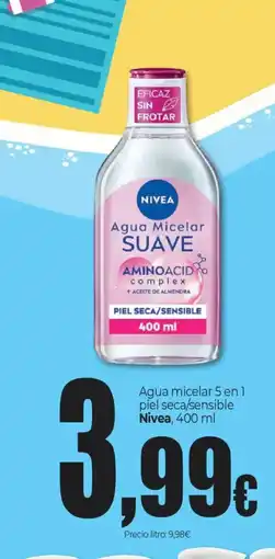 Unide Market NIVEA Agua micelar 5 enl piel seca/sensible oferta