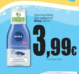 Unide Market NIVEA Desmaquillador ojos waterproof oferta