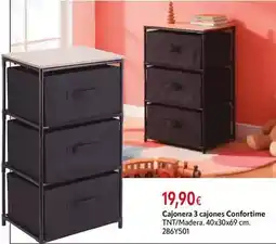 Cadena88 Cajonera 3 cajones confortime oferta