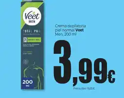 Unide Market VEET Crema depilatoria piel normal Men oferta