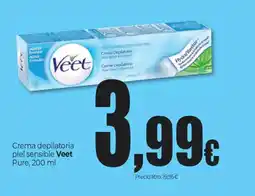 Unide Market VEET Crema depilatoria piel sensible Pure oferta