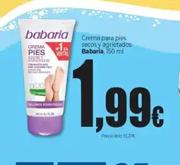 Unide Market BABARIA Crema para pies secos y agrietados oferta