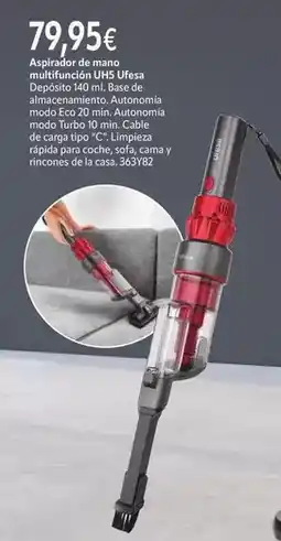 Cadena88 Ufesa - aspirador de mano multifunción oferta