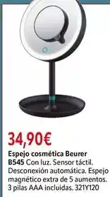 Cadena88 Beurer - espejo cosmética b545 oferta