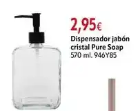 Cadena88 Cristal - dispensador jabon pure soap oferta