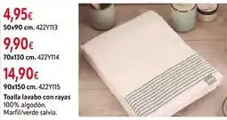 Cadena88 Toalla lavabo con rayas oferta