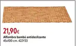Cadena88 Alfombra bambú antideslizante oferta