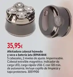 Cadena88 Jata - afeitadora cabezal húmedo y seco a batería oferta