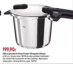 Cadena88 Glossy - olla a presion 6 litros vitalquick oferta