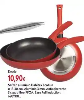 Habitex - sartén aluminio ecofun
