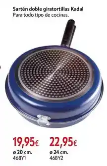 Cadena88 Sartén doble giratoriums para todo tipo de cocinas oferta