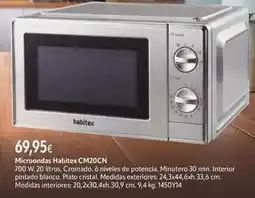 Cadena88 Habitex - microondas cm20cn oferta