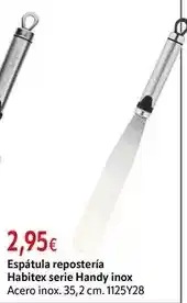 Cadena88 Habitex - espátula repostería handy inox oferta