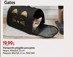 Cadena88 Transportín plegable para gatos oferta
