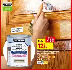 Leroy Merlin Luxens - barniz alta preotcección oferta