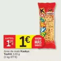 Consum Tosfrit - aros de maiz oferta