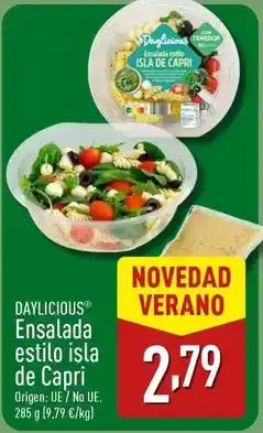 ALDI Capri - ensalada estilo isla de oferta