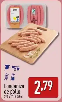 ALDI España - longaniza de pollo oferta