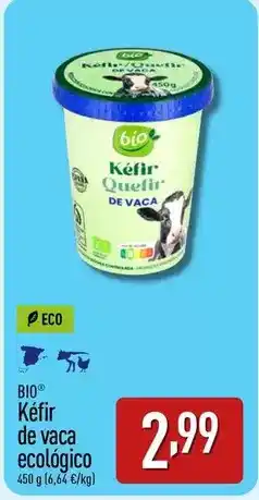 ALDI Natura - kefir de vaca ecologico oferta