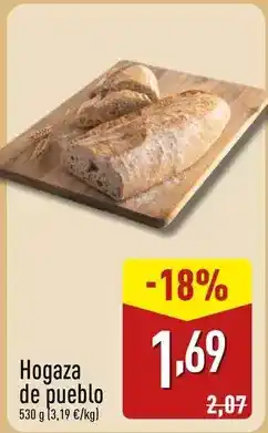 ALDI Pueblo - hogaza de pueblo oferta