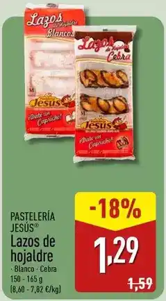 ALDI Blanco - lazos de hojaldre oferta