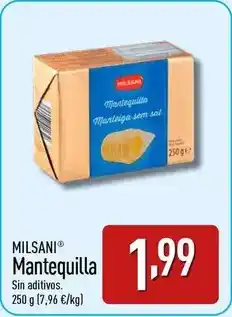 ALDI Milsani - mantequilla oferta