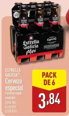ALDI Estrella galicia - cerveza especial oferta