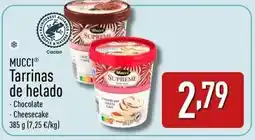 ALDI Nature - tarrinas de helado oferta