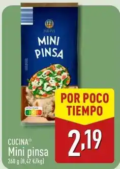 ALDI La cuina - mini pinsa oferta