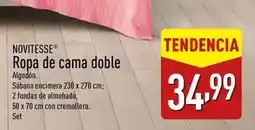 ALDI Novitesse - ropa de cama doble oferta