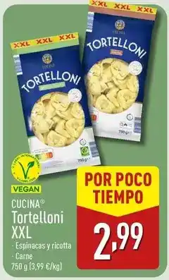 ALDI La cuina - tortelloni xxl oferta